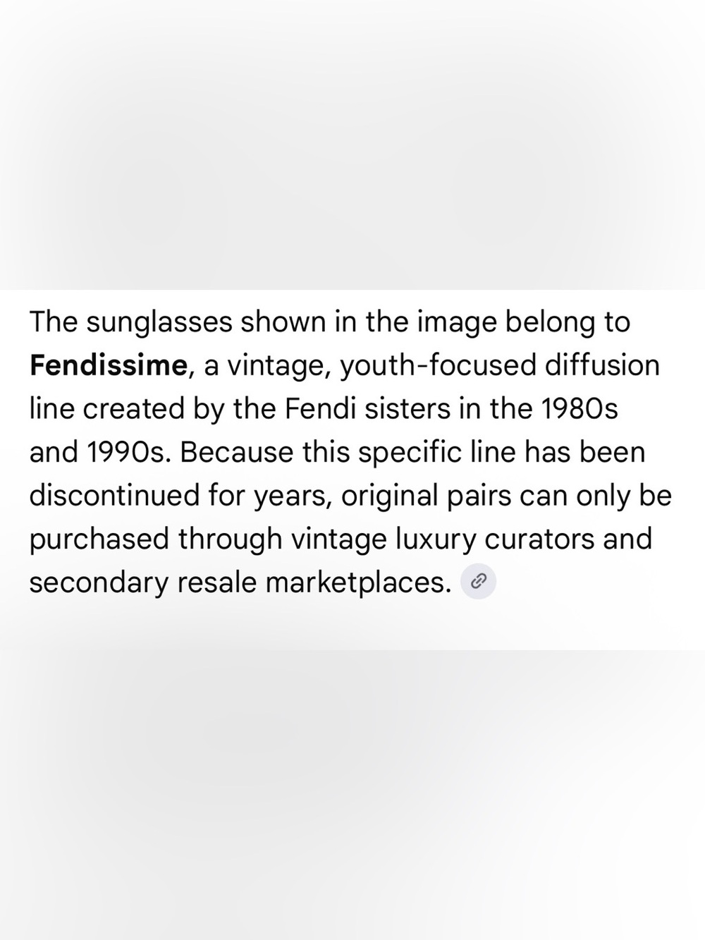 Fendissme RARE 1980/90 Women's Metallic Pink Cat-Eye Sunglasses - Picture 6 of 7